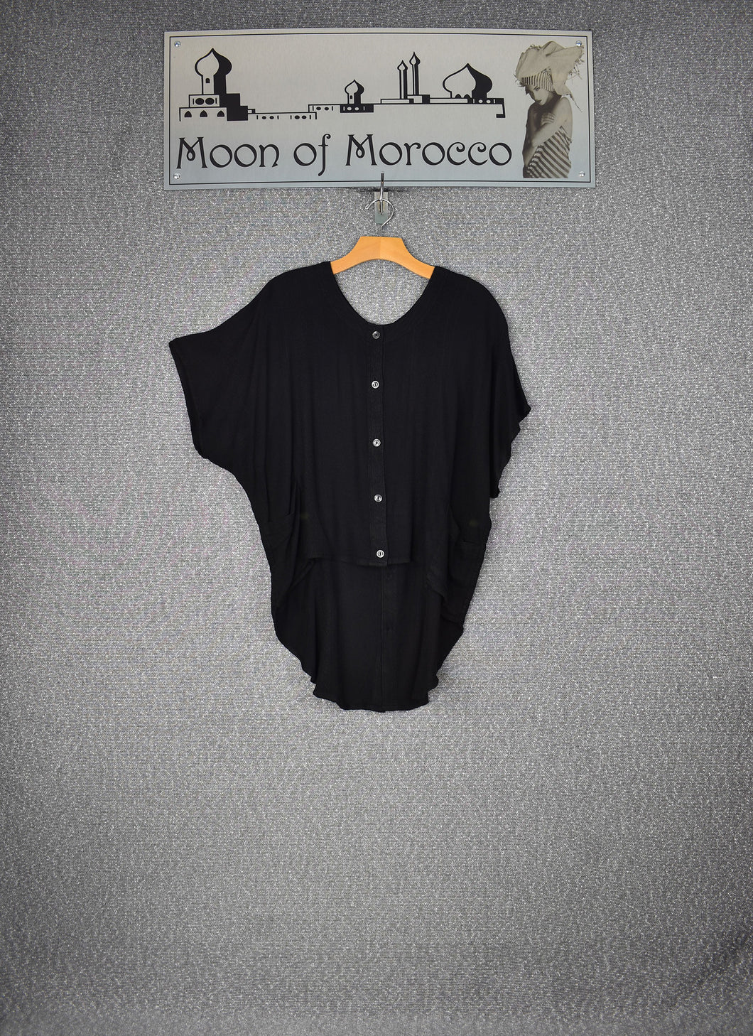 Top Button Front & Back